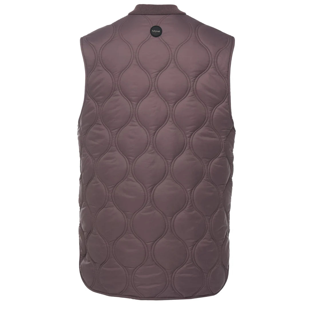 Neve Quilted Vest | Moke
