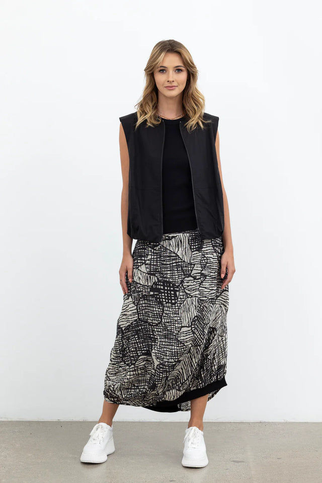 Pixelated Pattern Skirt | XLab