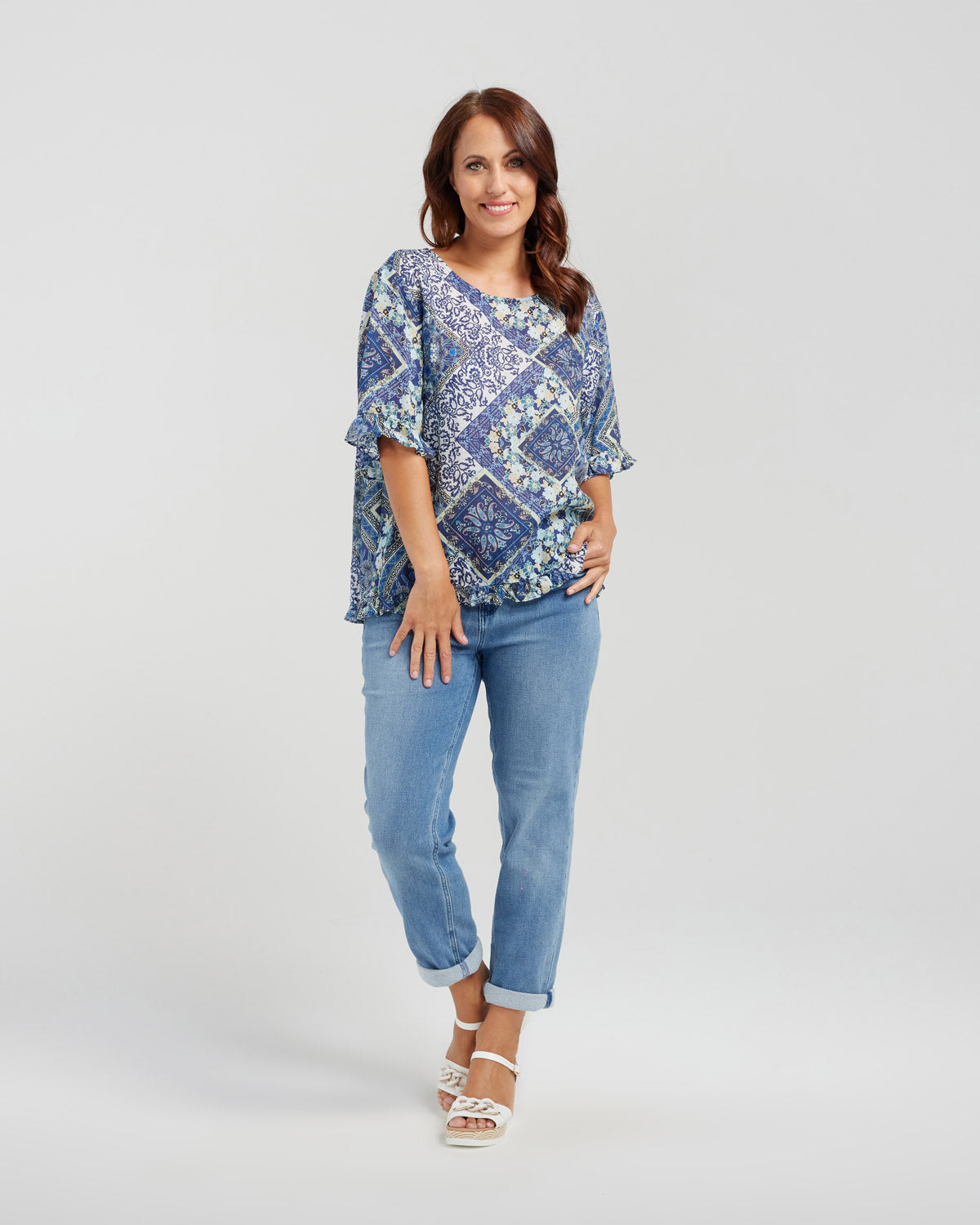 Dorothy Top | Blue Patio | Seduce