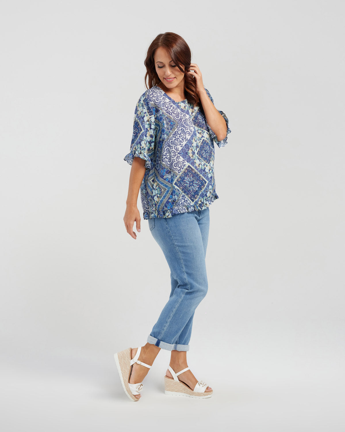 Dorothy Top | Blue Patio | Seduce