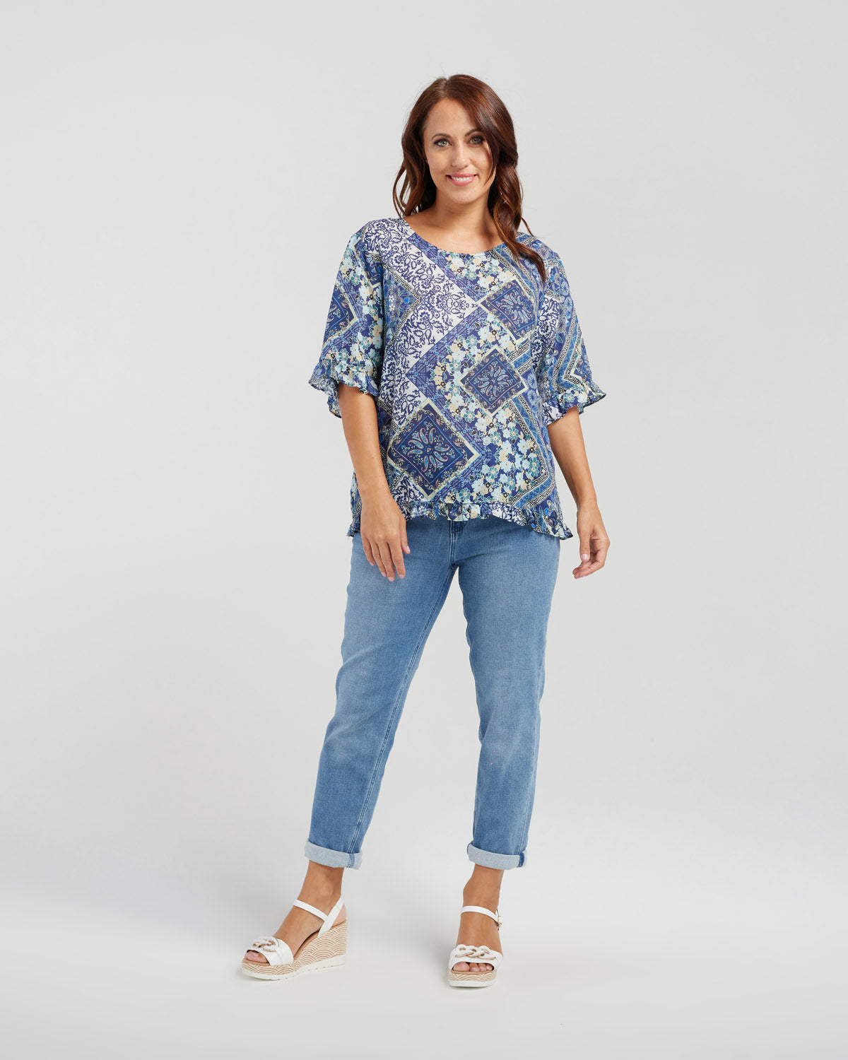 Dorothy Top | Blue Patio | Seduce