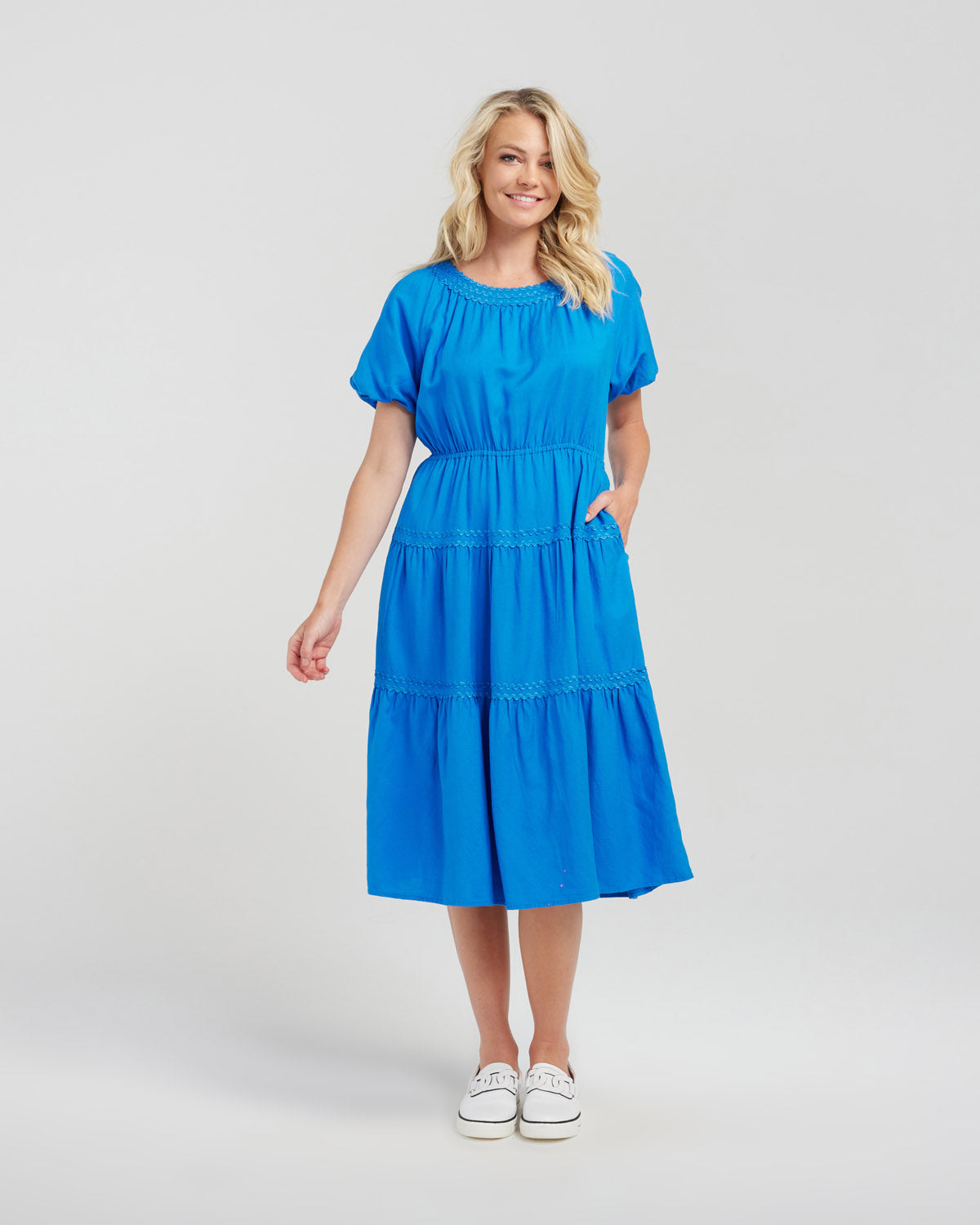 Jillian Dress | Blue | Seduce