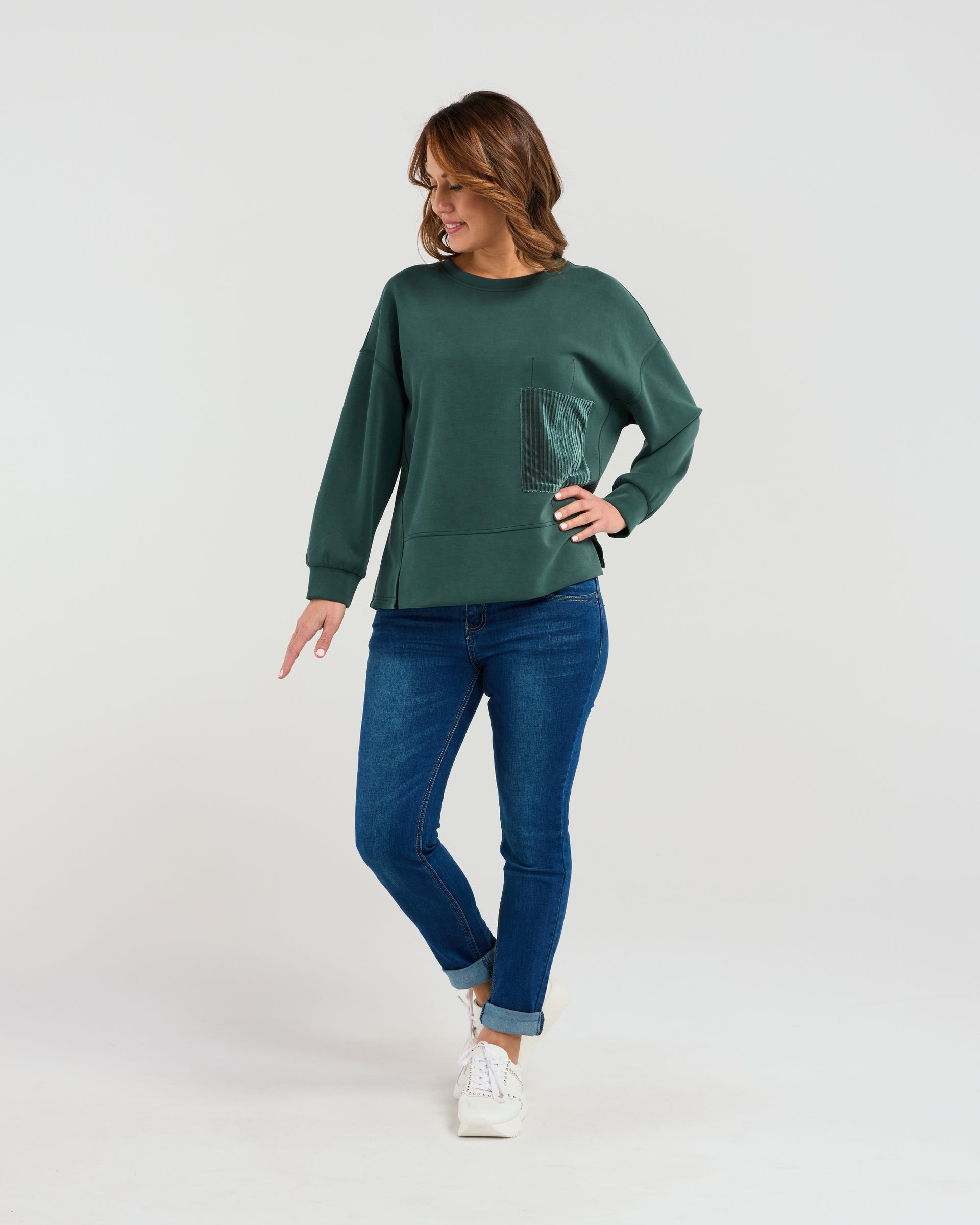 Verona Sweat | Deep Green | Seduce