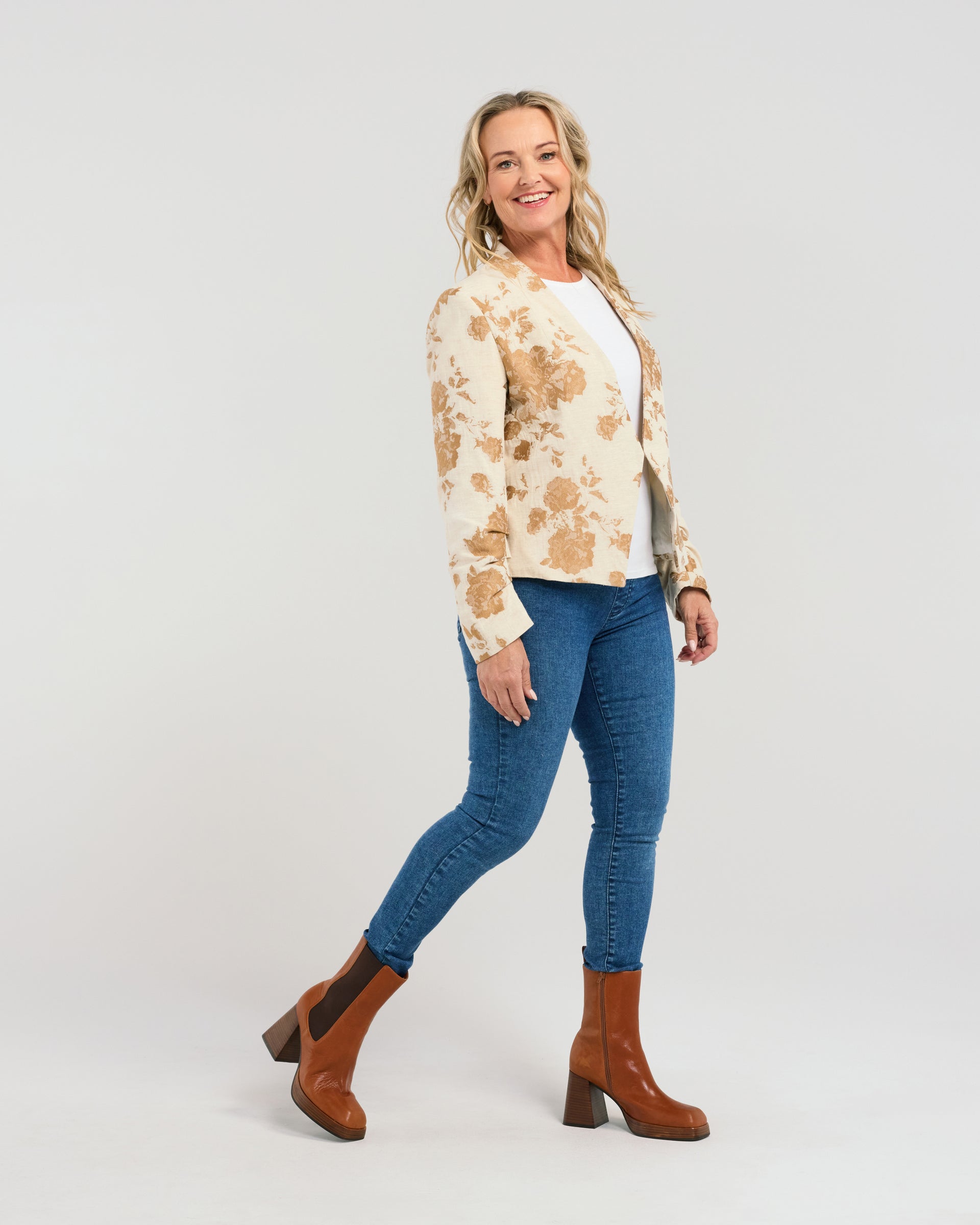 Stella Jacket | Vintage Floral | Seduce
