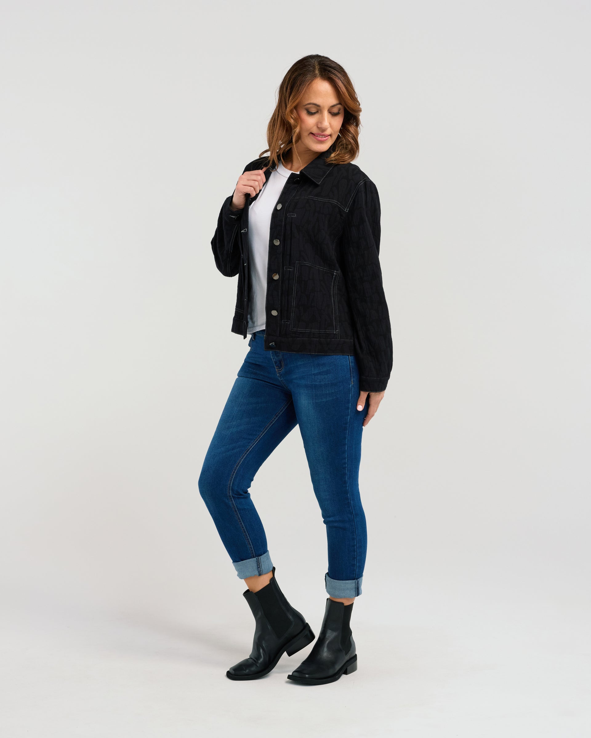 Trish Jacket | Black | Seduce