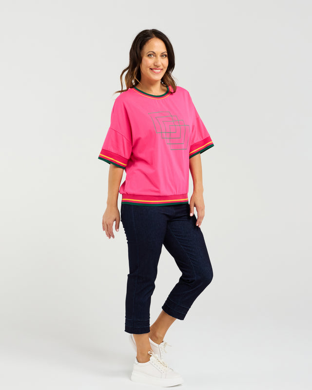 Gemma Top | Hot Pink | Seduce