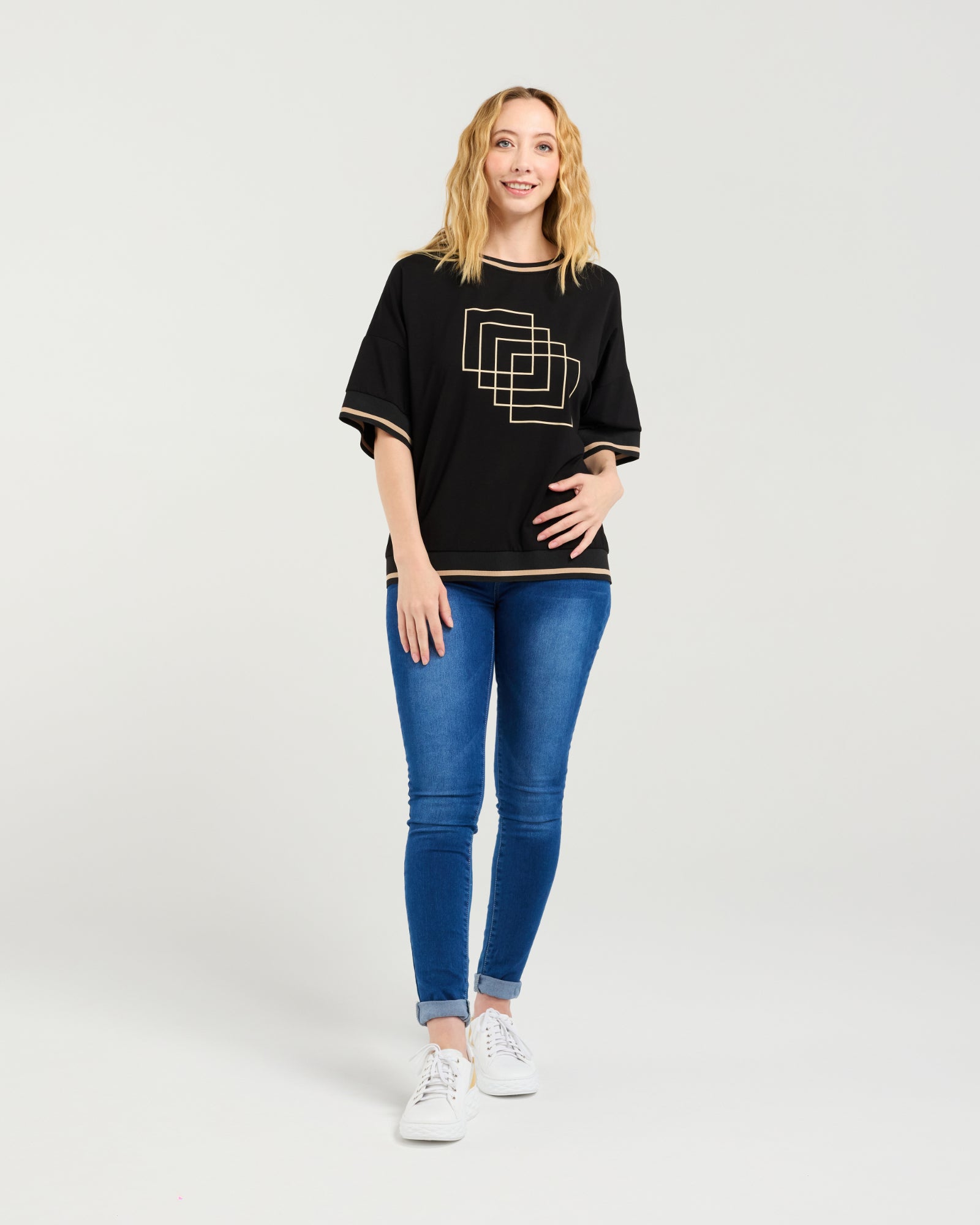 Gemma Top | Black | Seduce | SS25