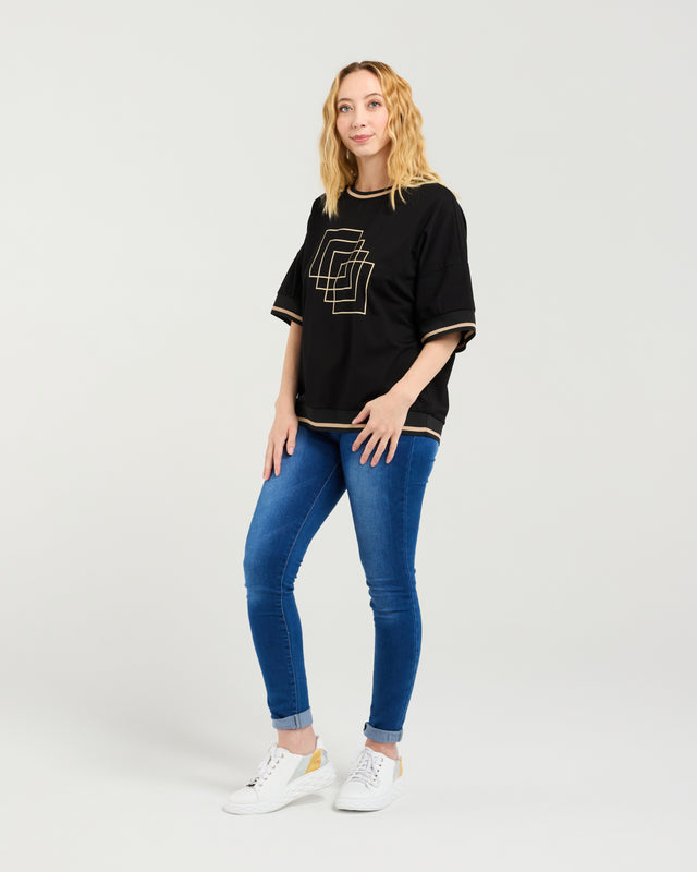 Gemma Top | Black | Seduce | SS25