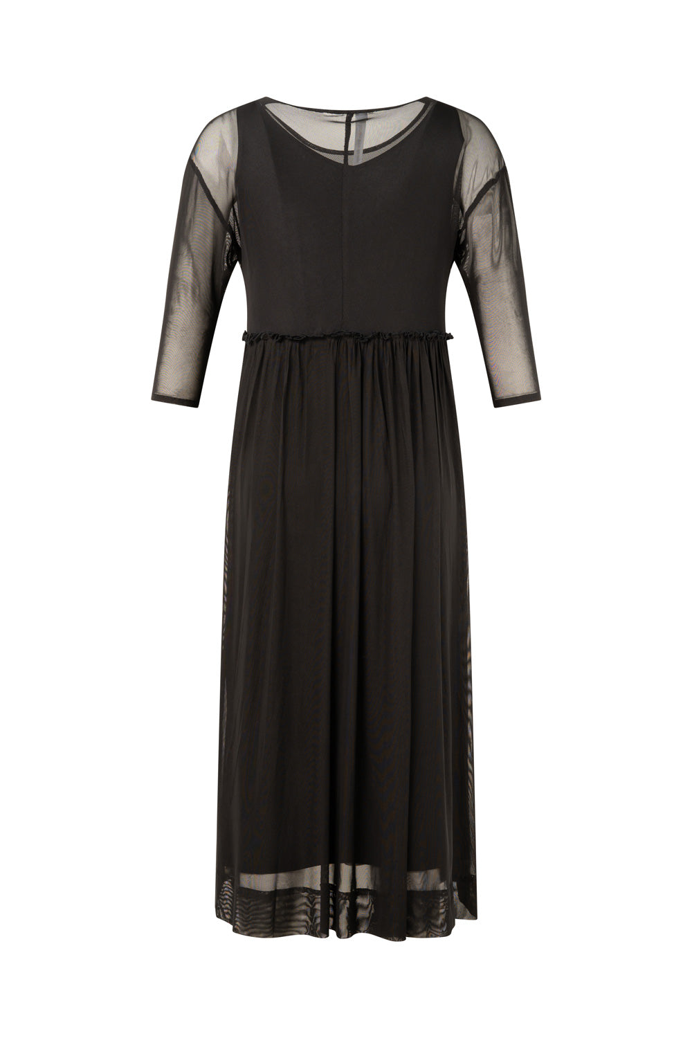 Sarai Dress | Black & Polka | Lemontree