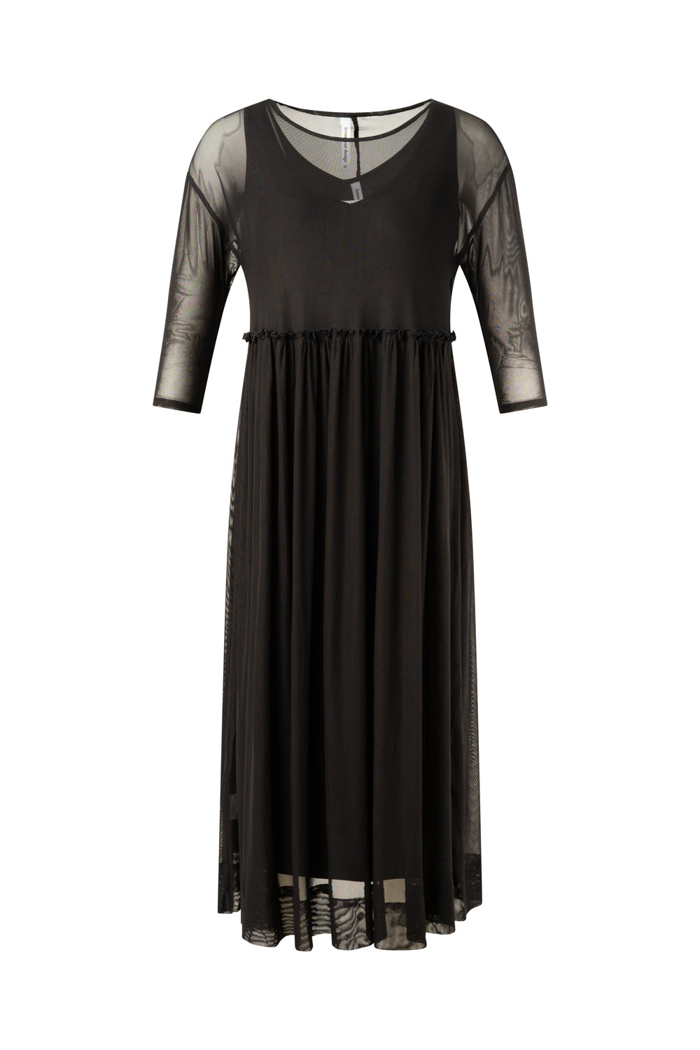 Sarai Dress | Black & Polka | Lemontree