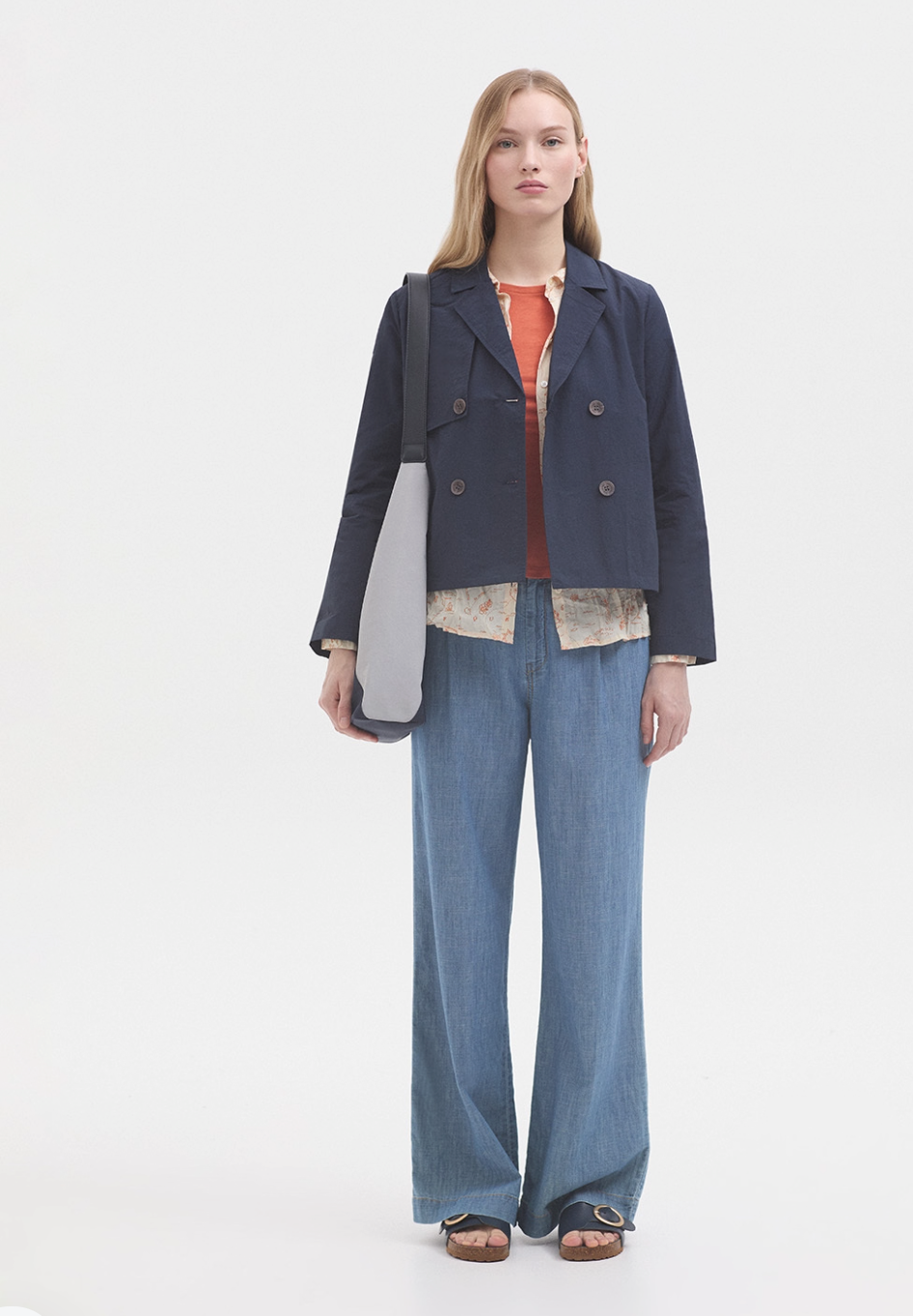 Cropped Trench Coat | Nice Things