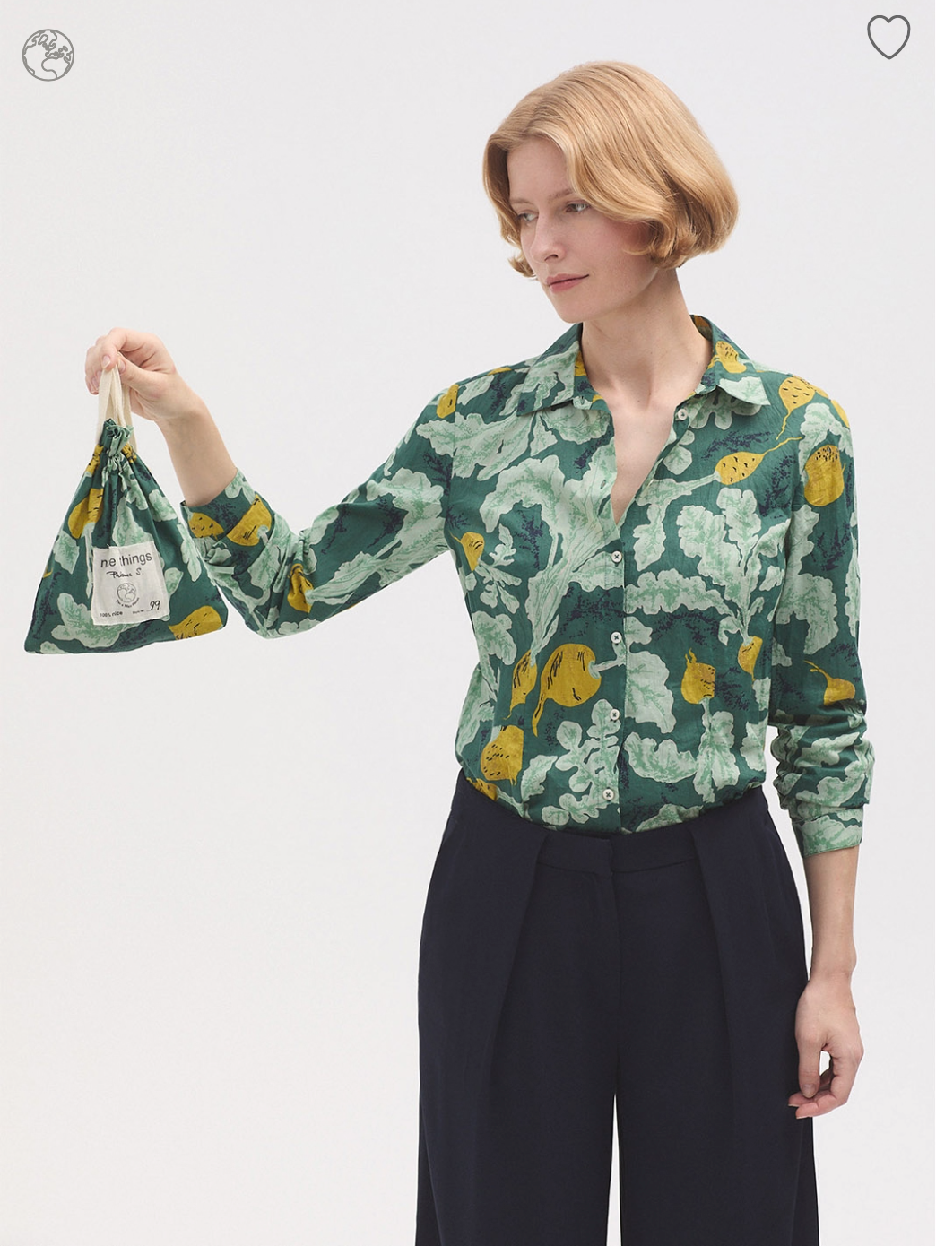 Beets #99 Shirt | Smoke Green | Nice Things