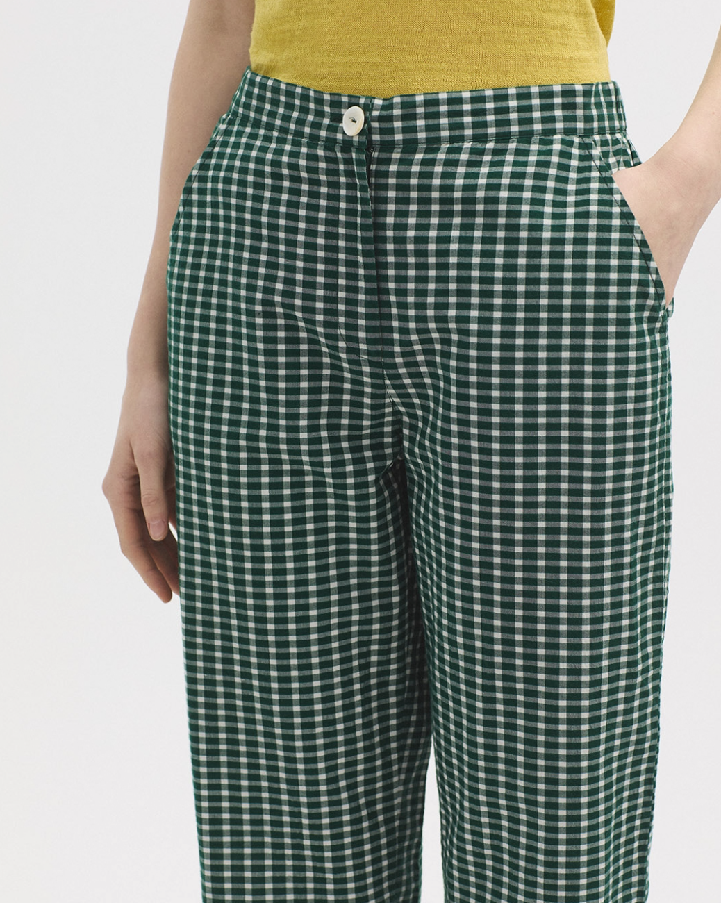 Seersucker Check Trouser | Nice Things