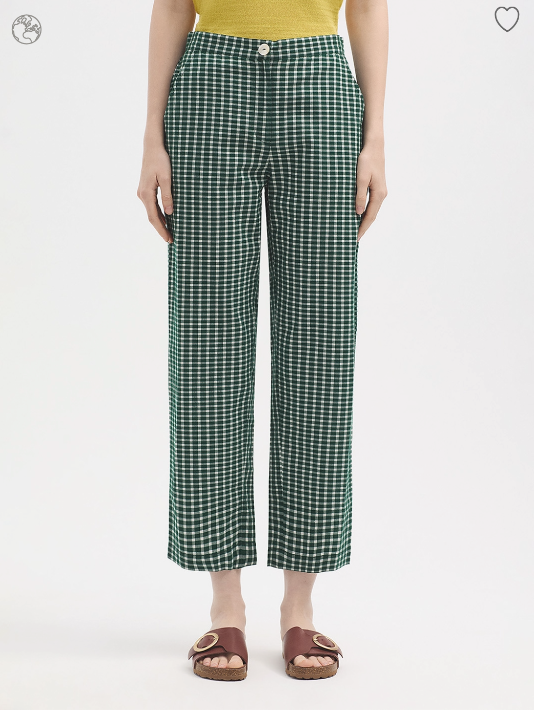 Seersucker Check Trouser | Nice Things