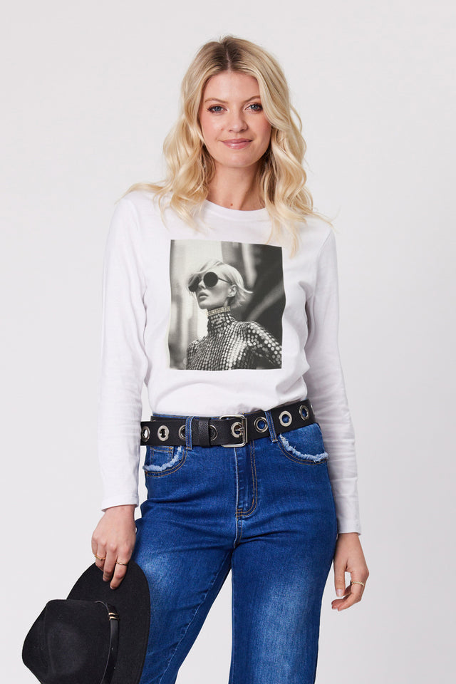 Tiffany Top | White | Lemontree