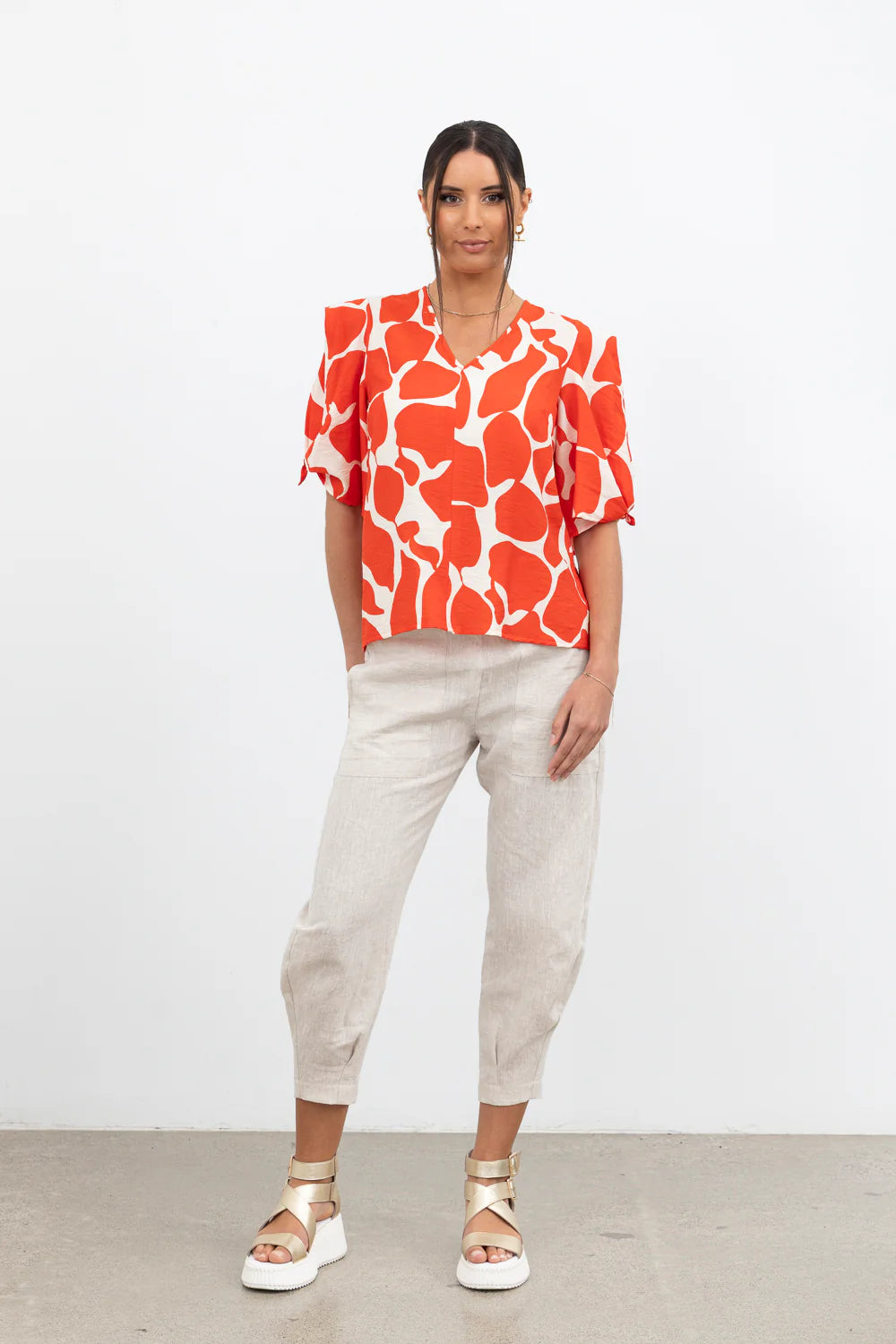 Vision Top | Red Print | XLab