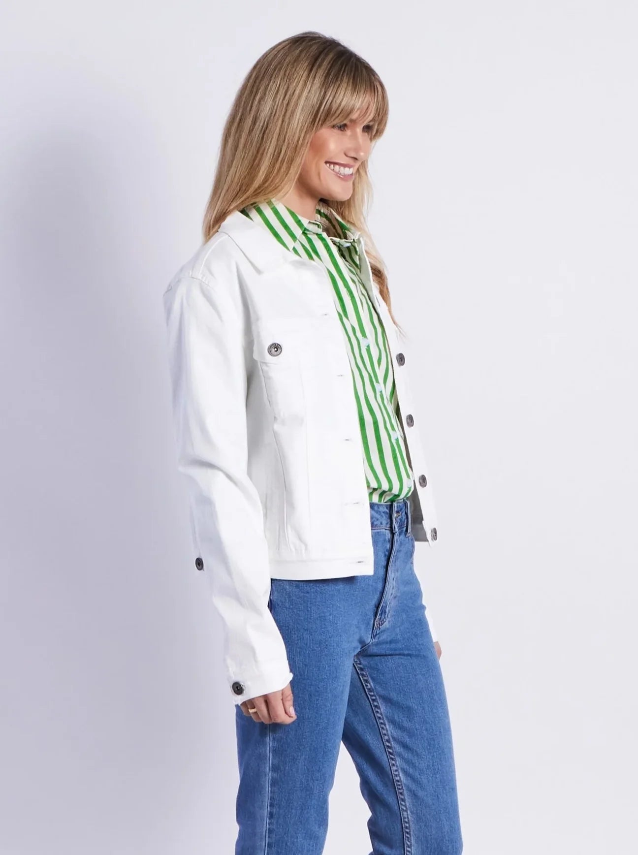 Rylan Jacket | White