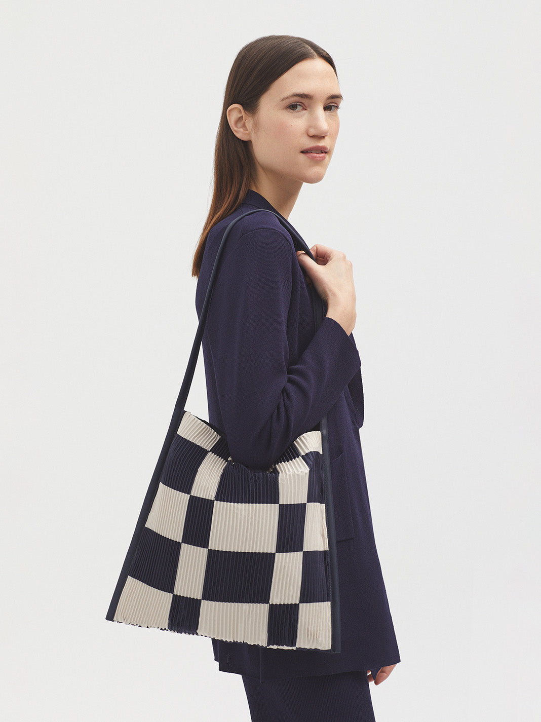 Pleated Print Bag | Nice Things