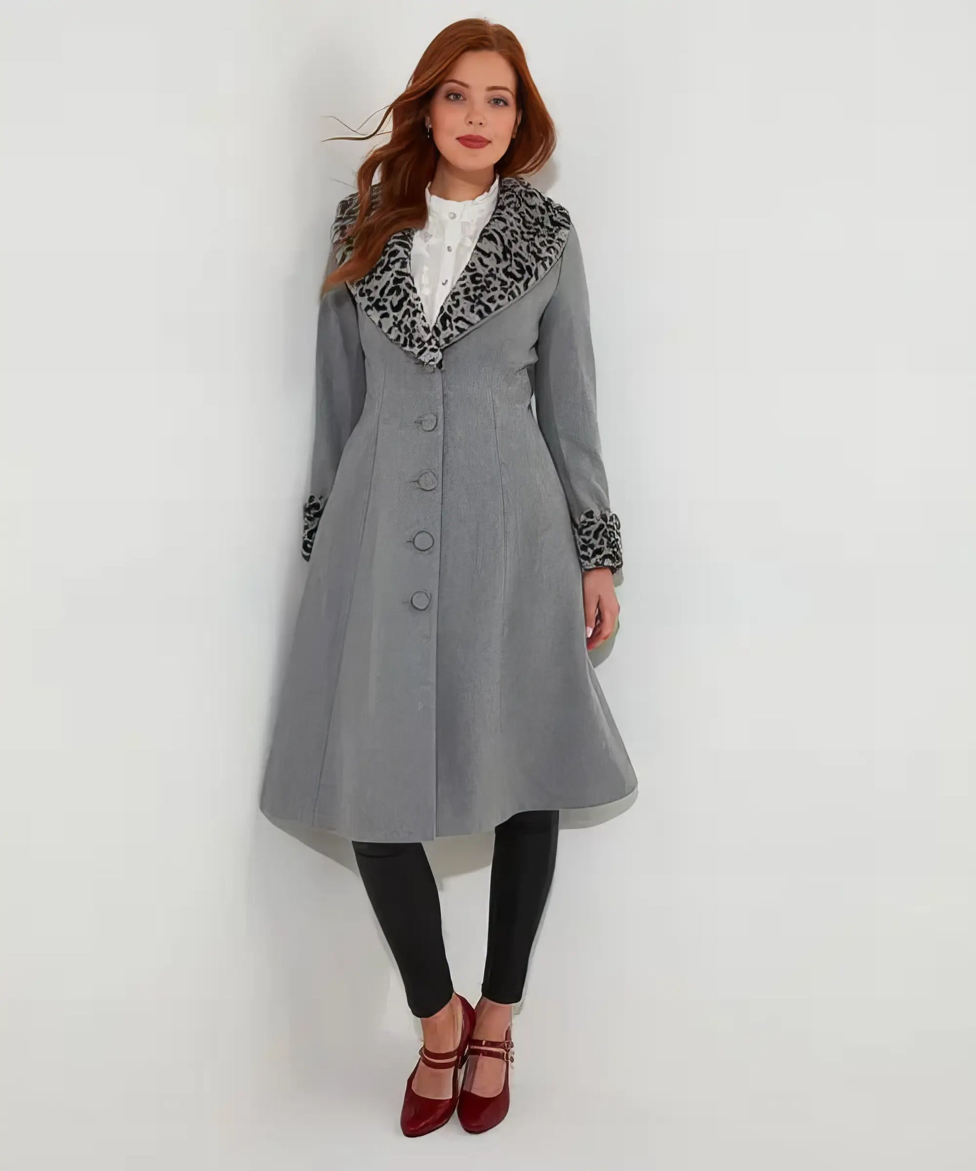 Very Vintage Coat | Grey | Joe Browns