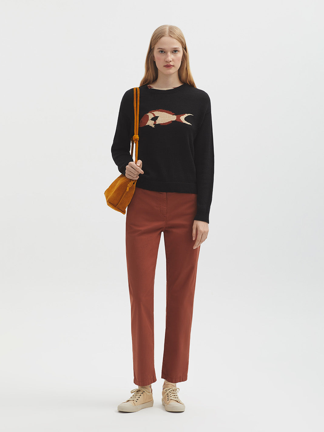 Intarsia Fish Sweater | Nice Things