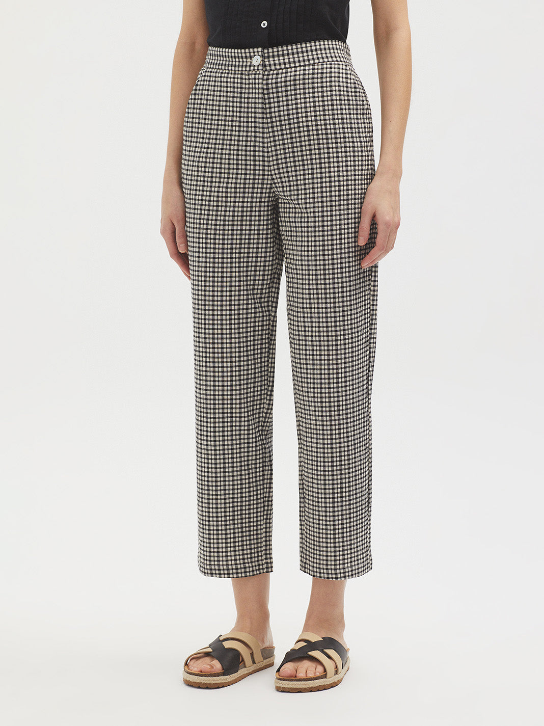 Two Tone Seersucker Pant | Nice Things