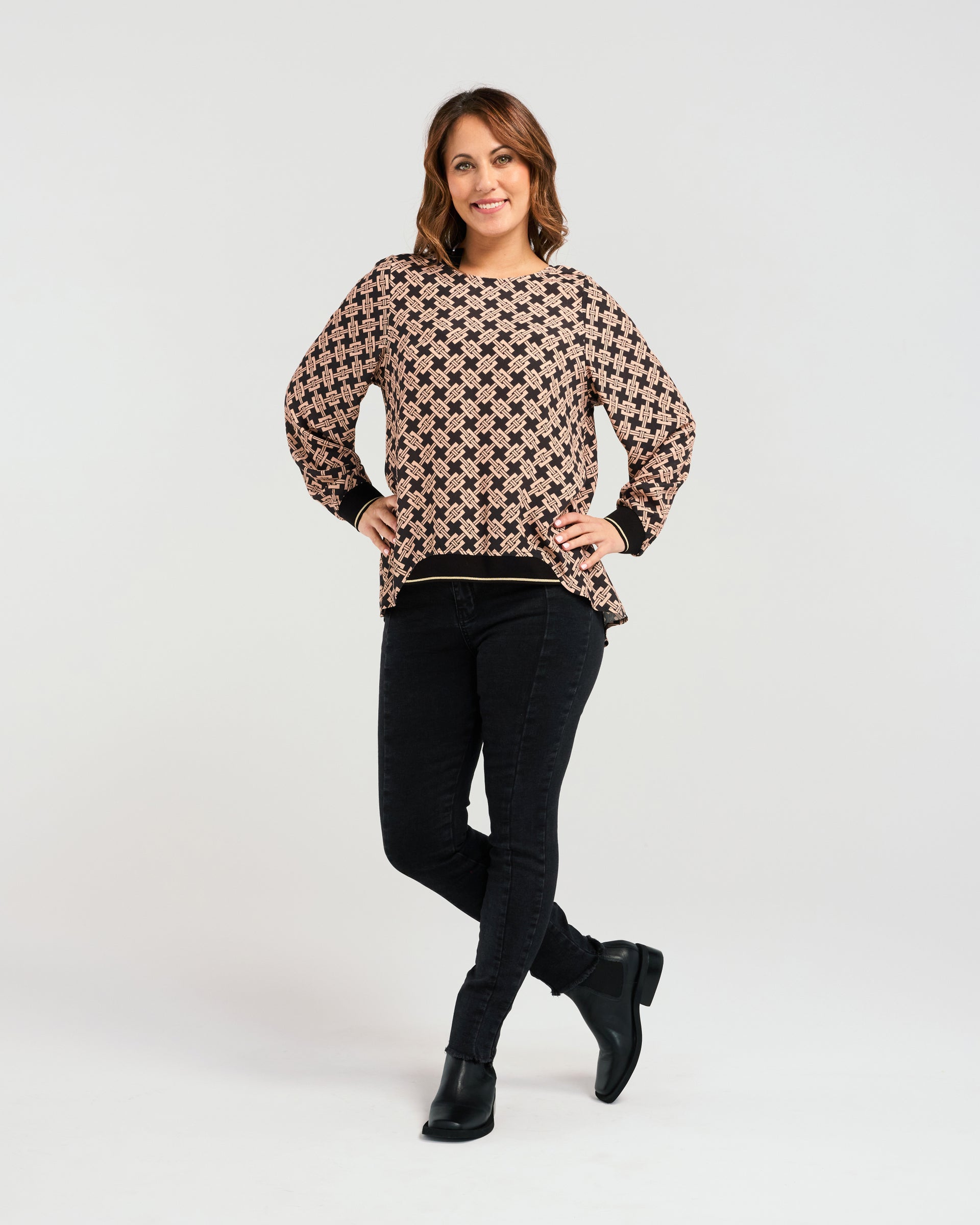 Havana Top | Basket Weave | Zafina