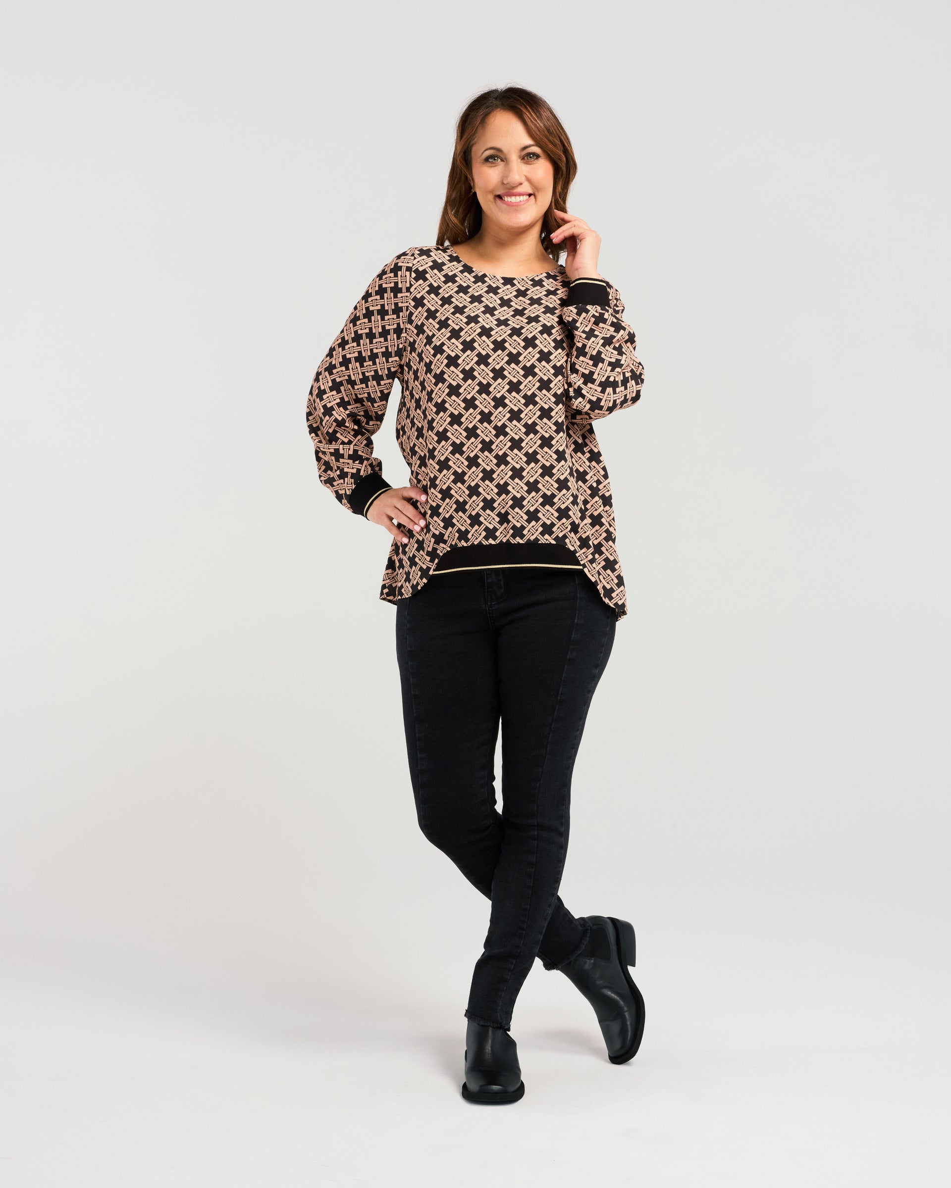 Havana Top | Basket Weave | Zafina