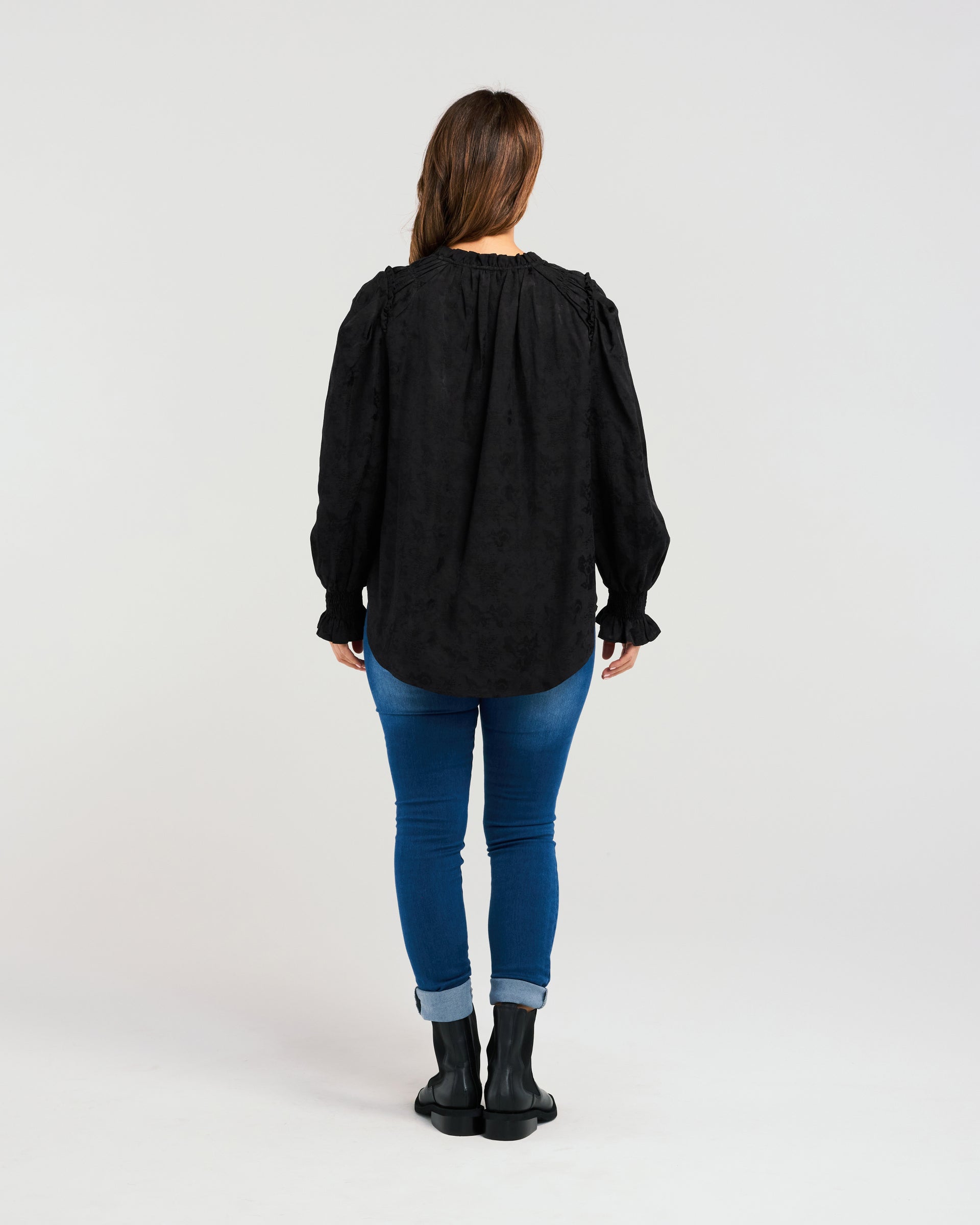 Elodie Blouse | Black | Zafina