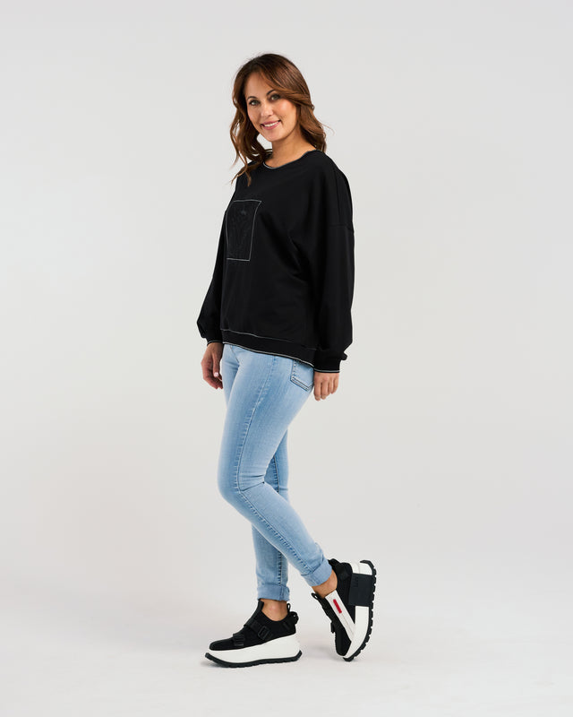 Maisie Sweat | Black | Zafina