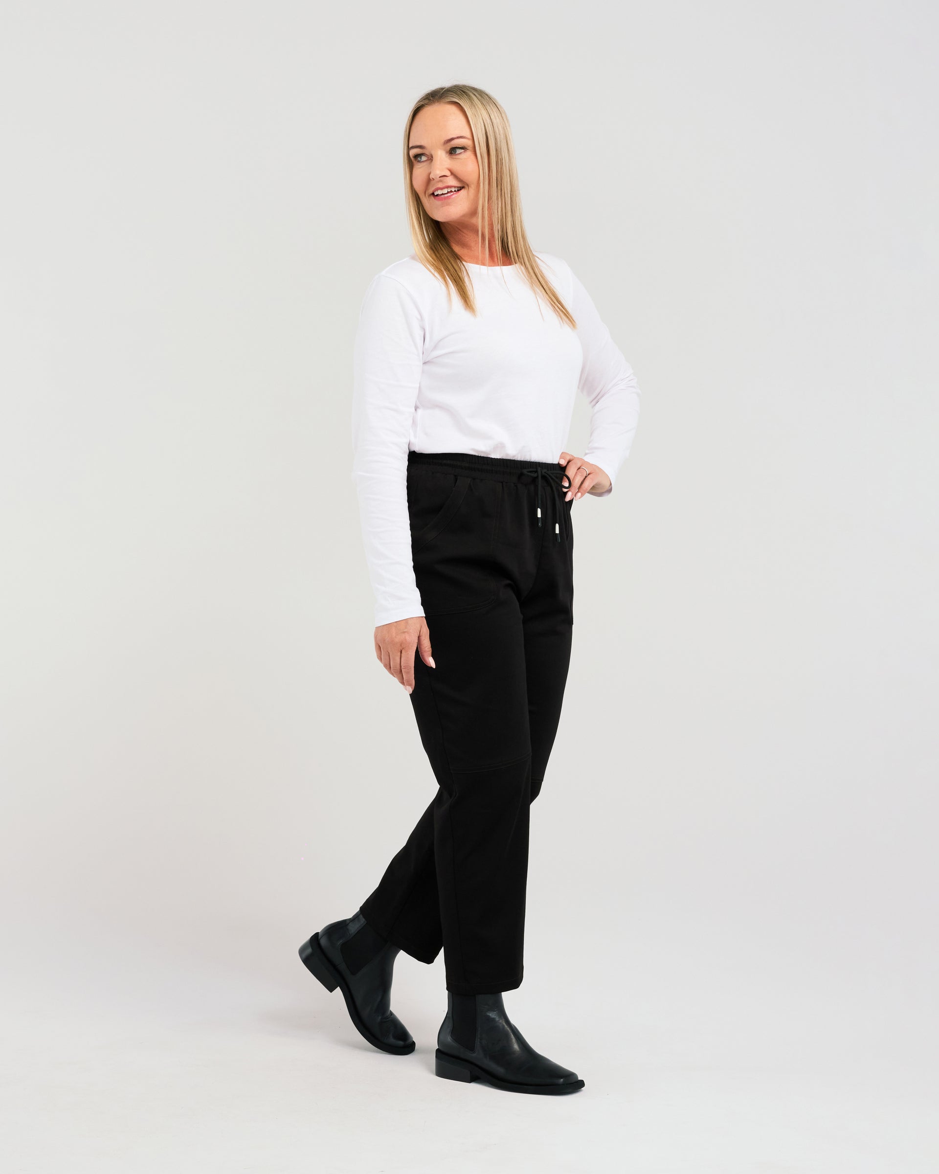 Viny Pant | Black | Zafina – Urban Vogue Bethlehem