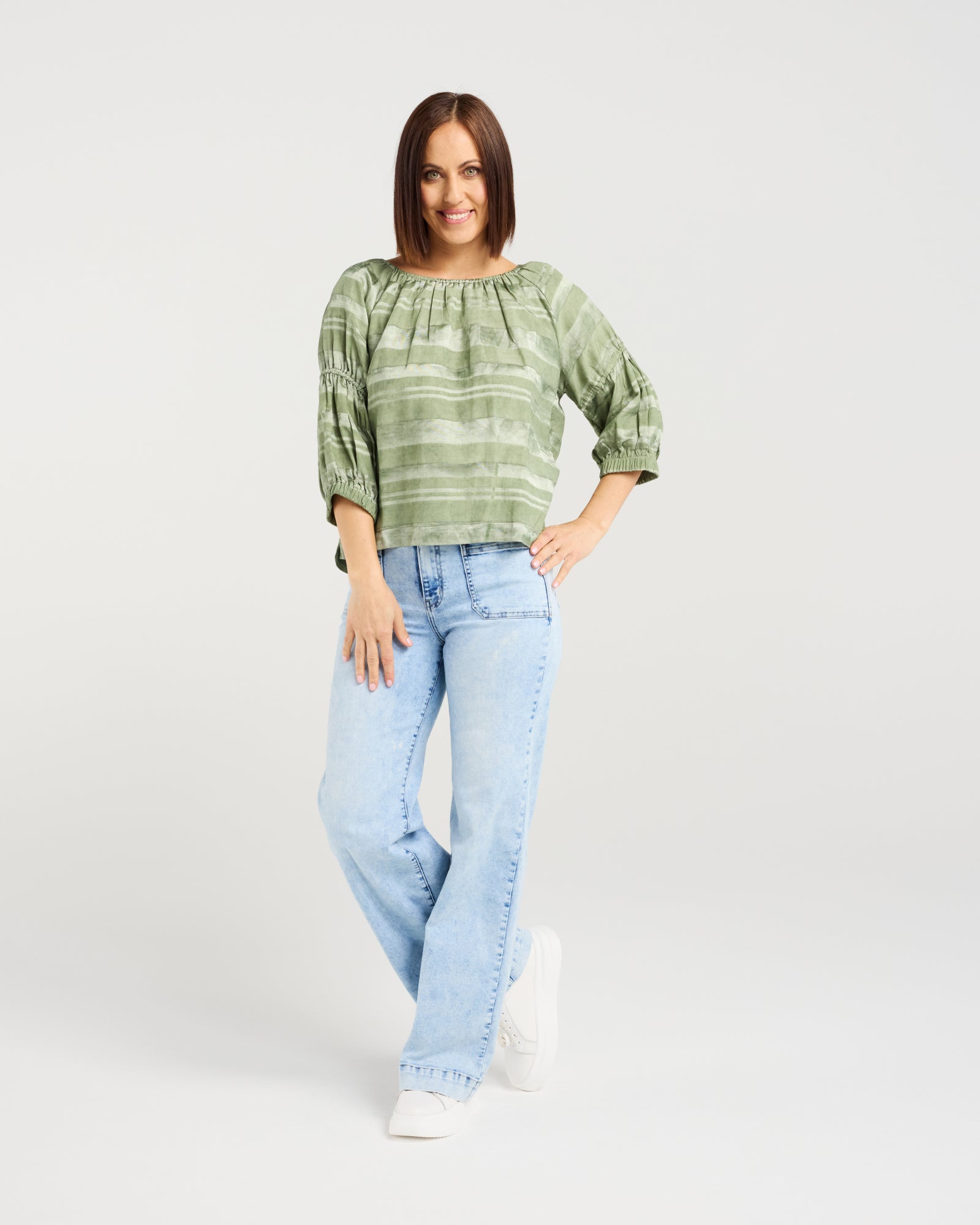 Caitlin Top | Sage | Zafina