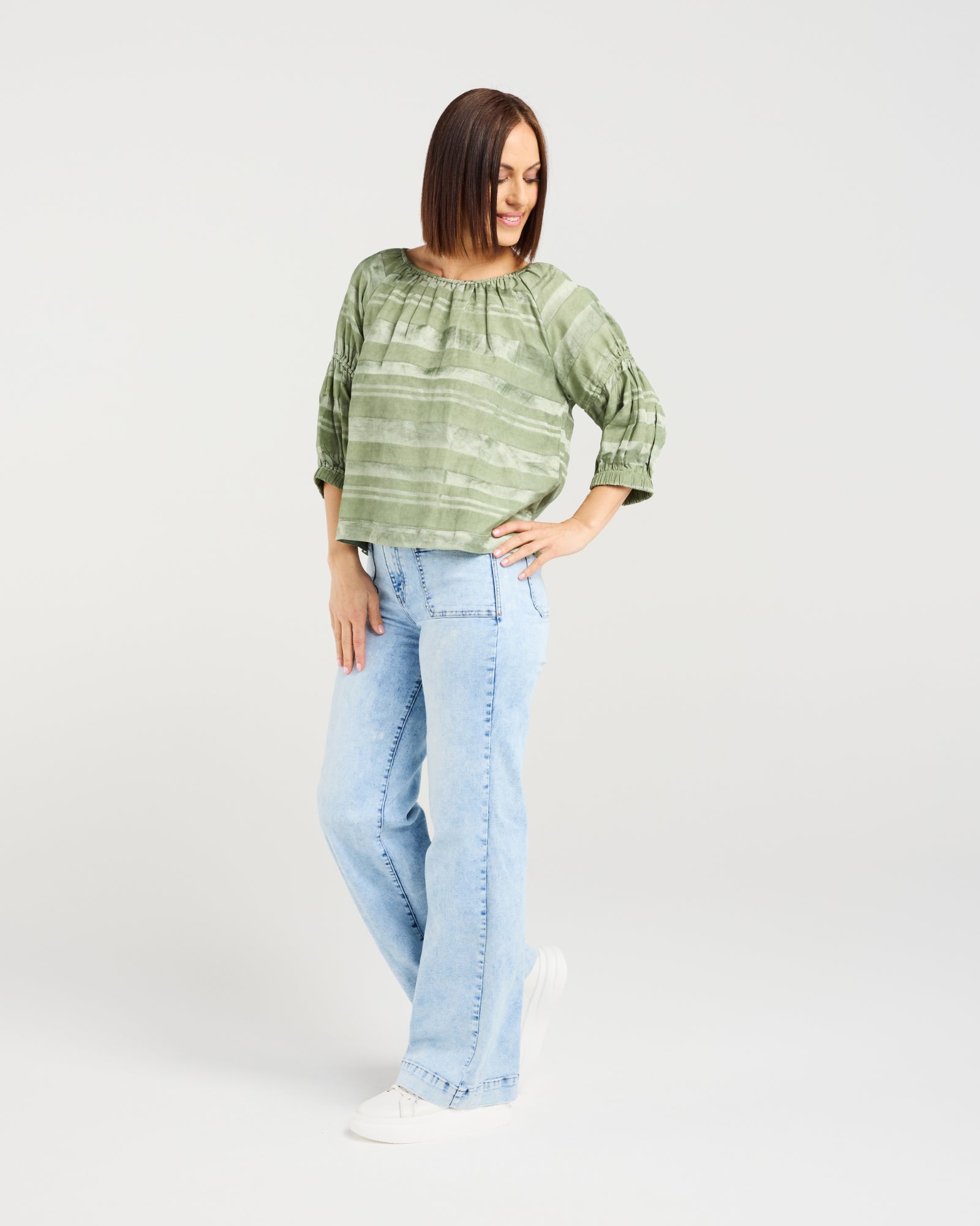 Caitlin Top | Sage | Zafina