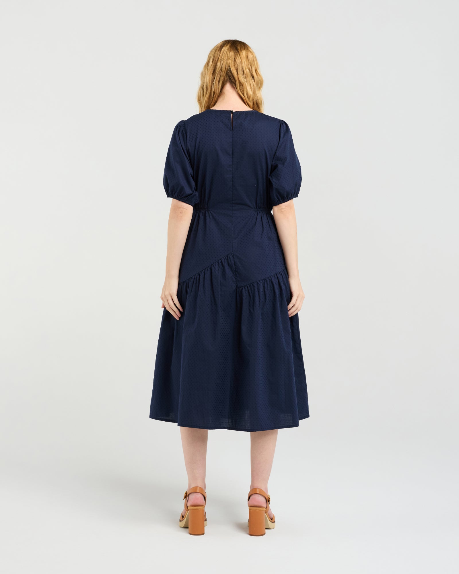Victoria Dress | Navy | Zafina