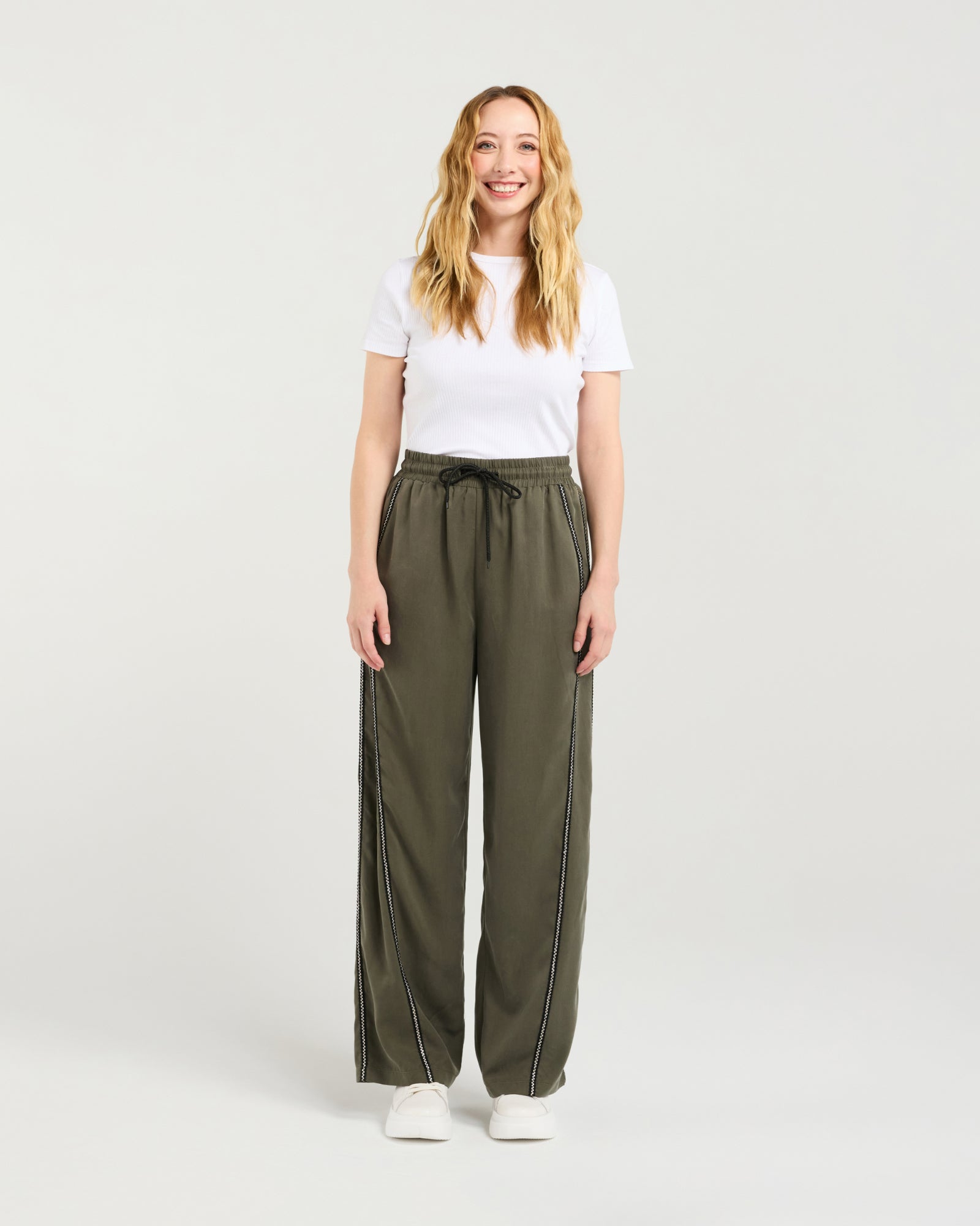 Polly Pant | Olive | Zafina