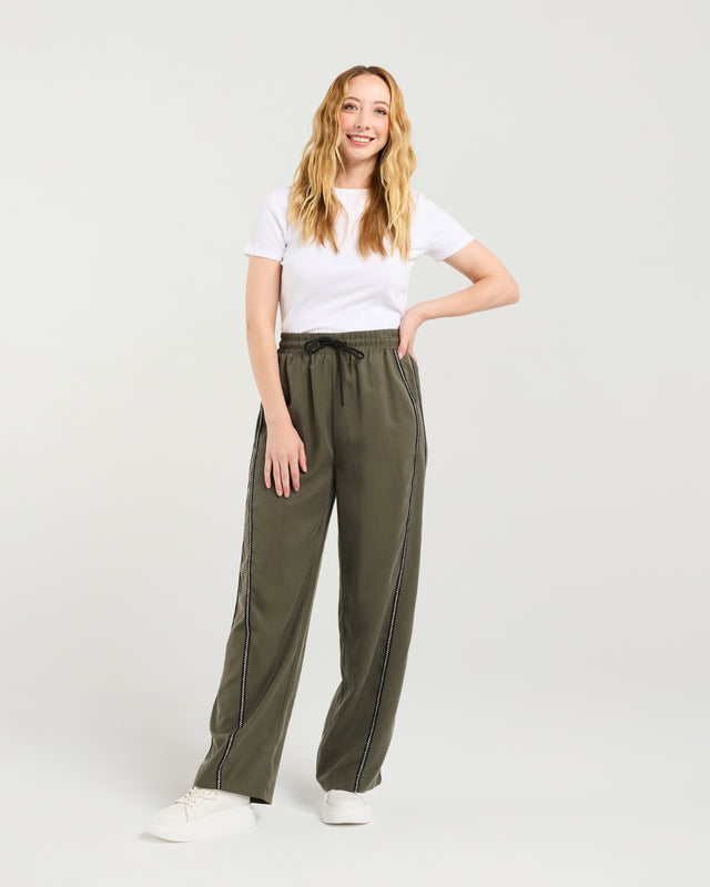Polly Pant | Olive | Zafina