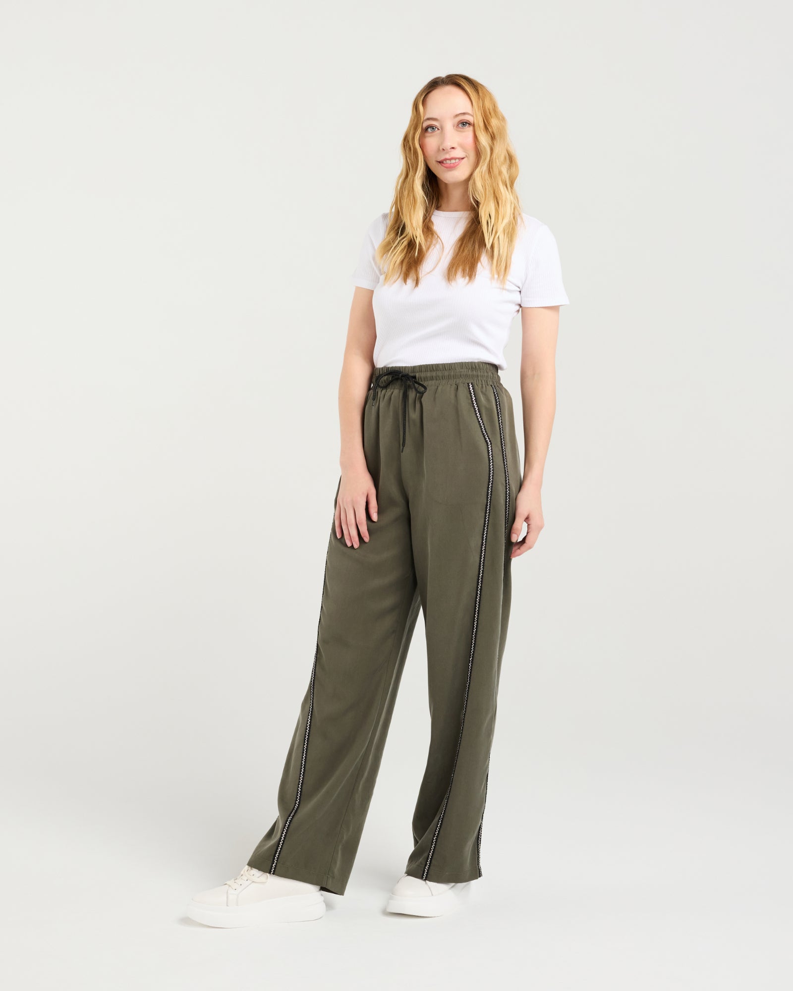 Polly Pant | Olive | Zafina