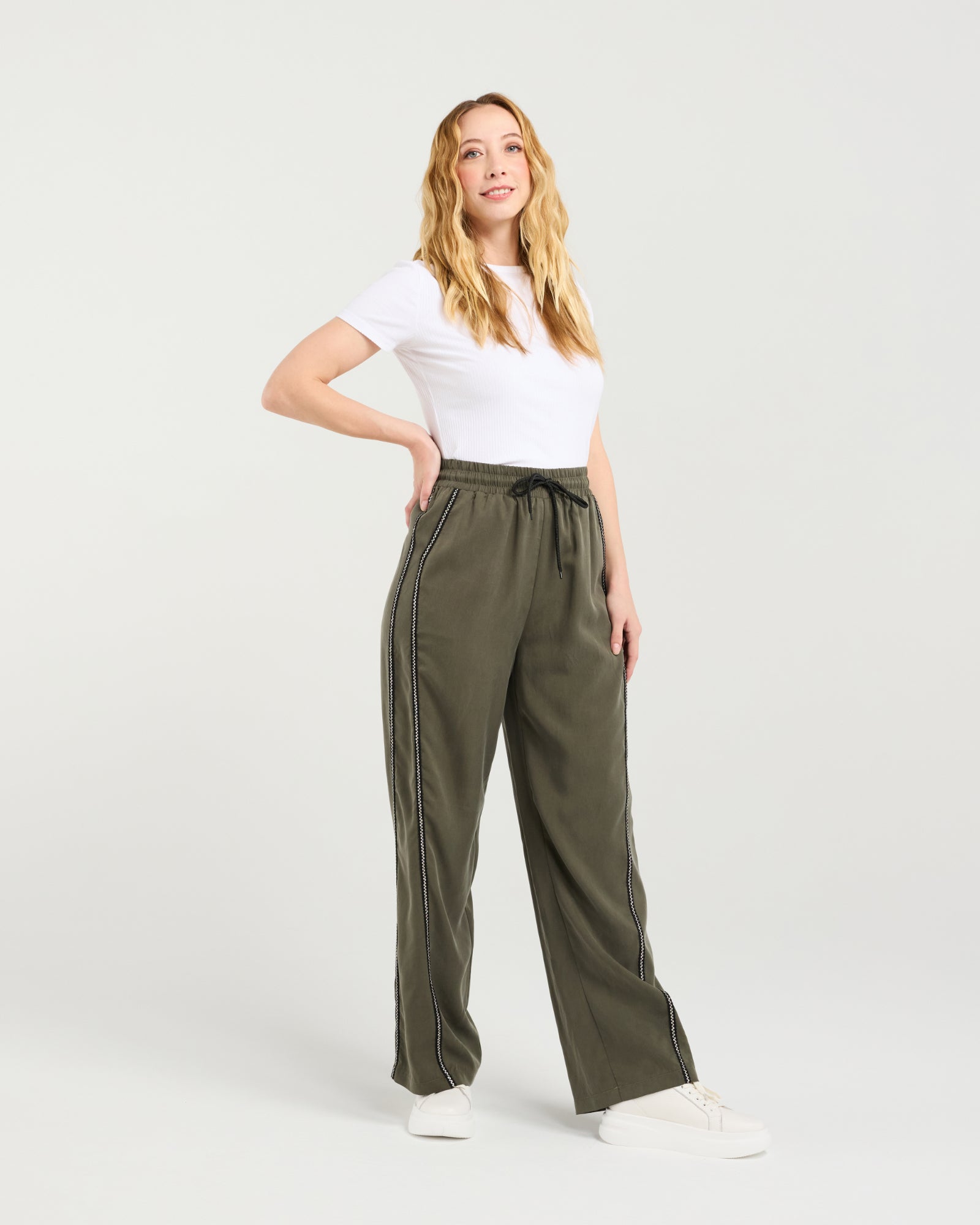 Polly Pant | Olive | Zafina
