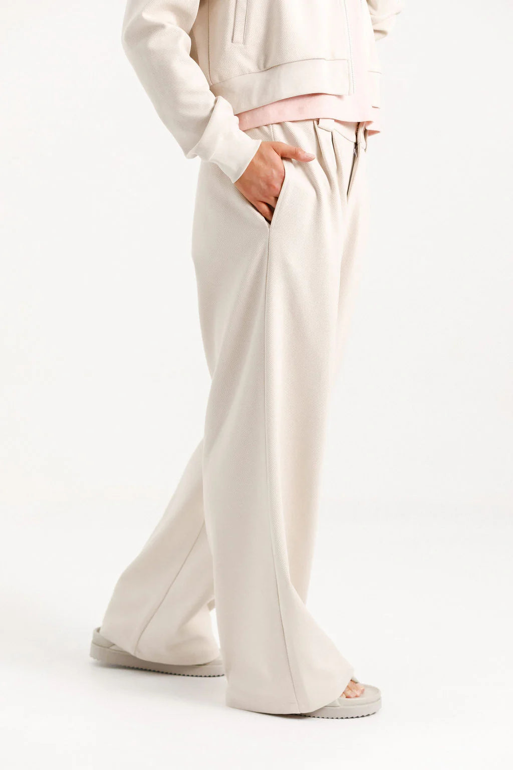 Finley Pant | Homelee | Ivory