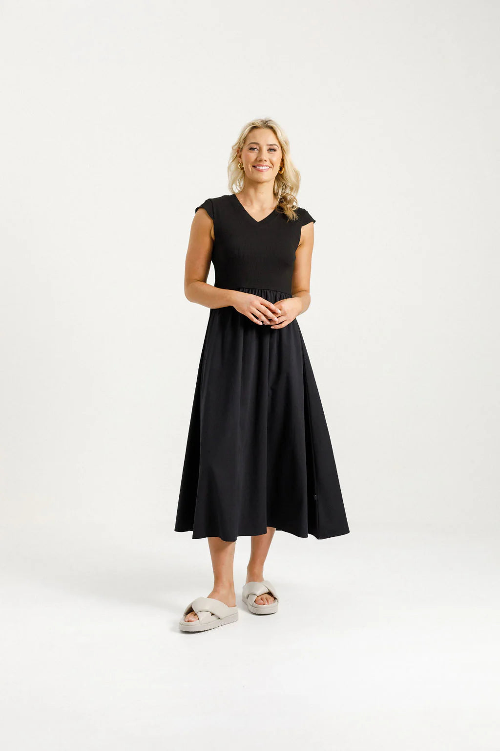 Gianna Dress | Homelee | Black