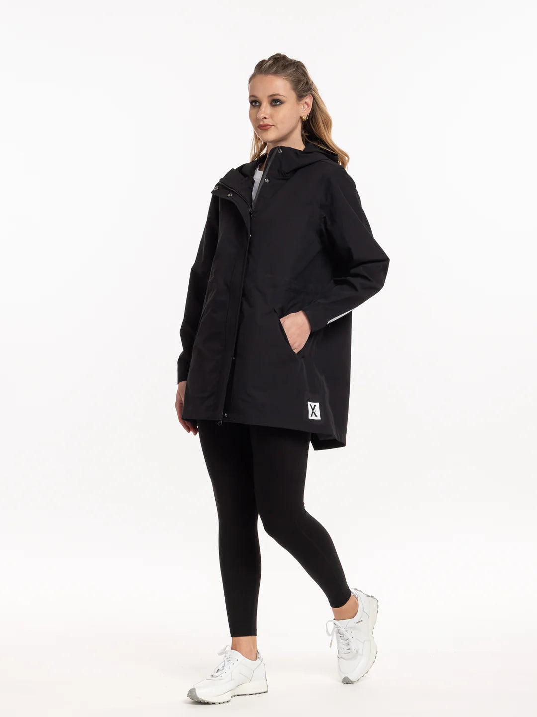 Livin Life Raincoat | Black | XLab