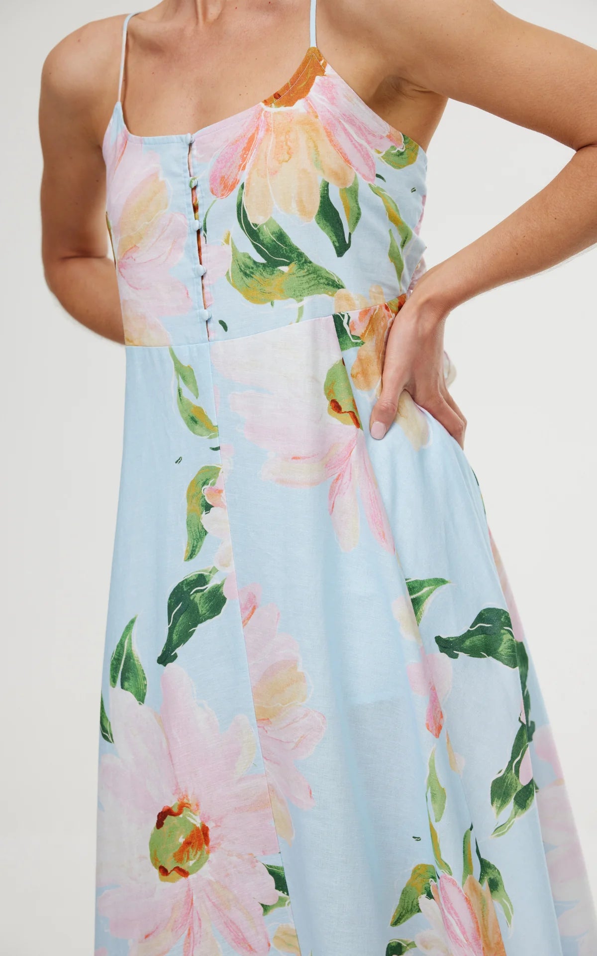 Mia Dress | Summer Daisy | Kinney