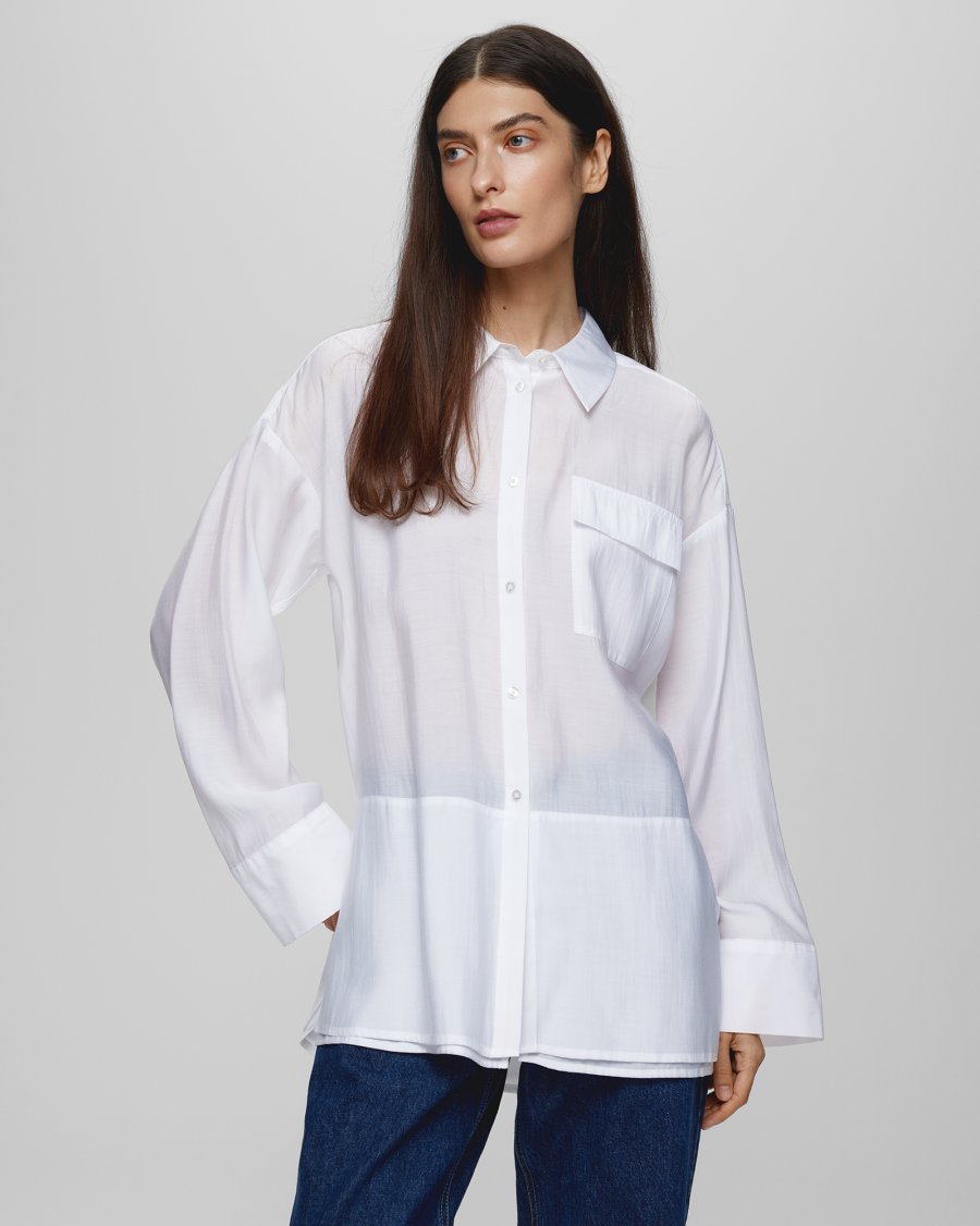 Barrington Shirt | White | MSCH Copenhagen