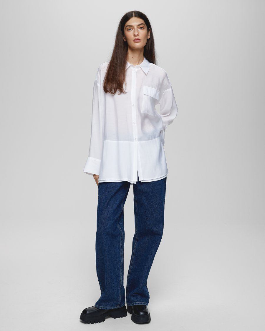 Barrington Shirt | White | MSCH Copenhagen