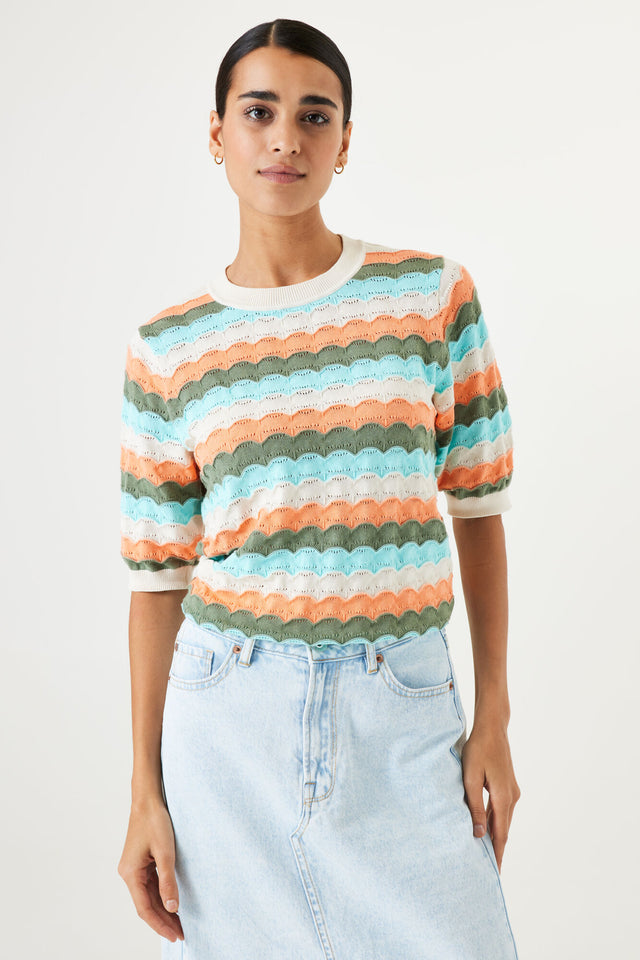 Striped Pullover | Q40042-4294 | Garcia