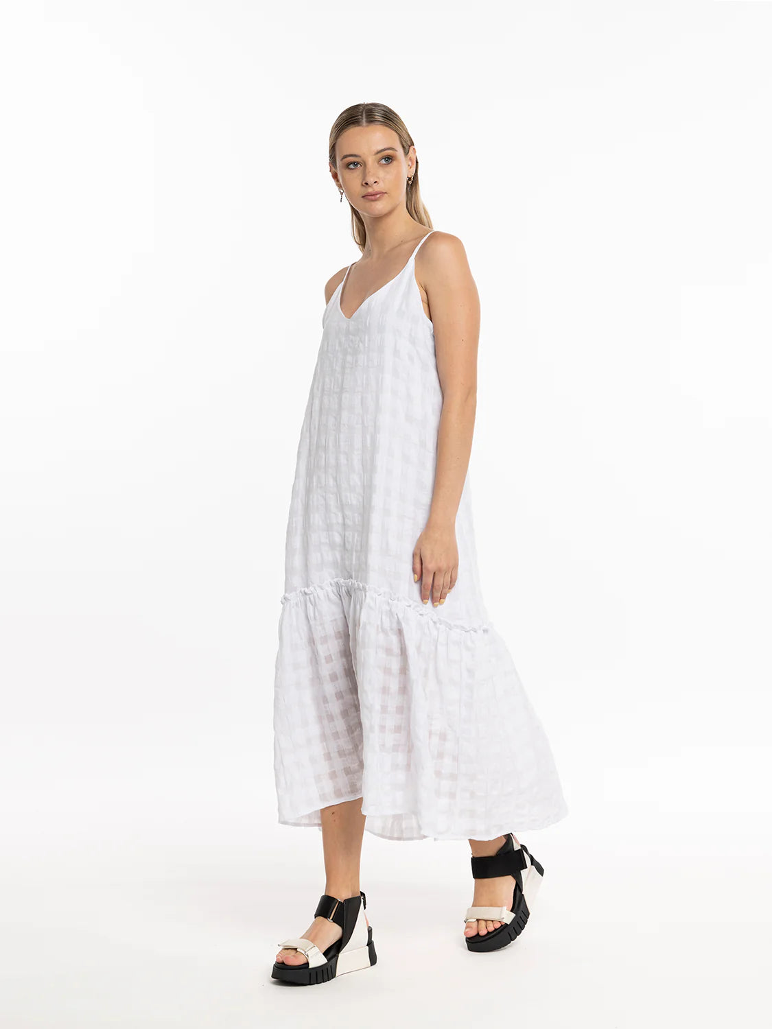 Refraction Dress | Ivory | XLab