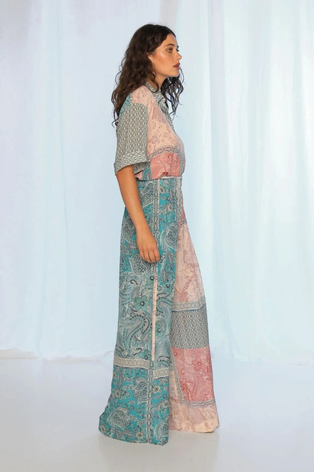 Monica Shirt | Paisley | Kachel
