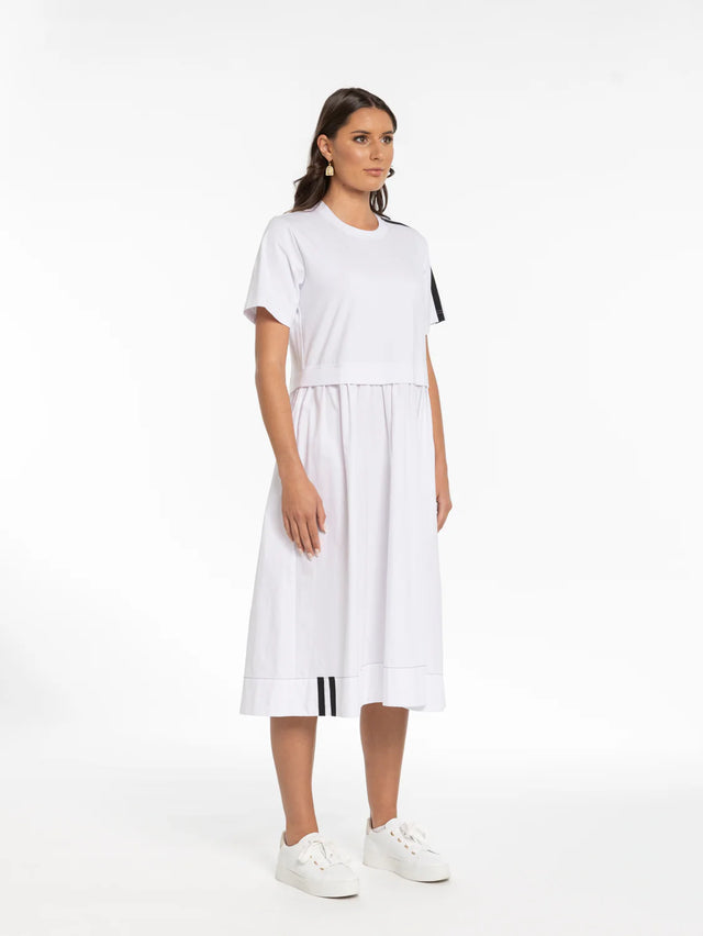 That Way Dress | White | X Lab