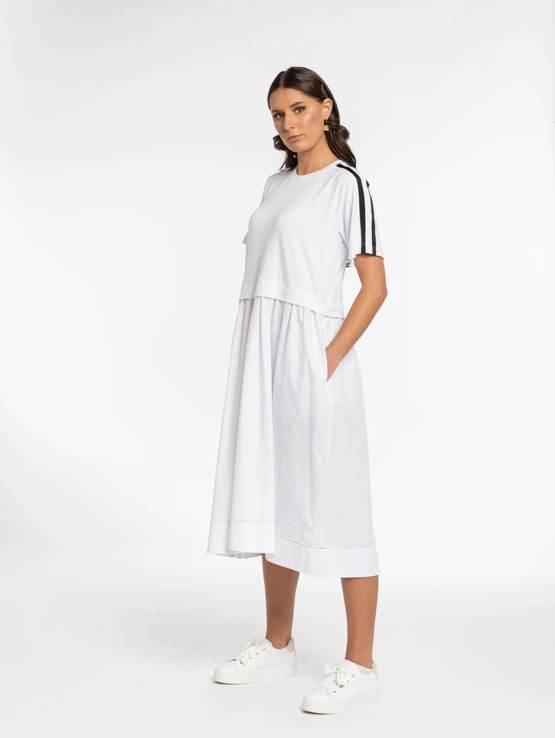 That Way Dress | White | X Lab